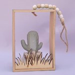 Hanger Frame Cactus 33 cm