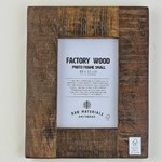 Factory fotolijst van gerecycled hout Small 10x15 cm